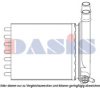 AKS DASIS 1590041 Heat Exchanger, interior heating